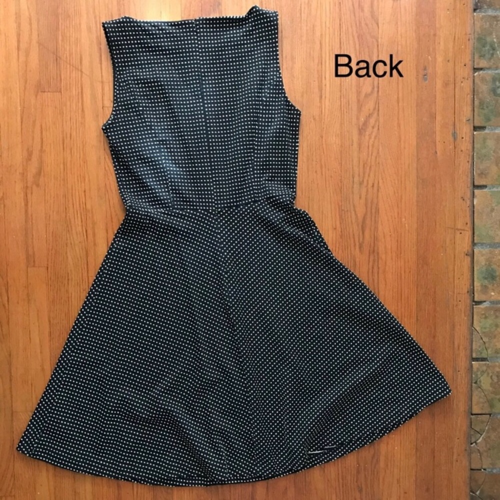 🖤 🤍 Polka Dot A-Line Dress
